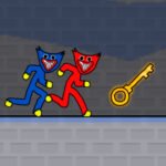 Stickman Huggy Party Duo